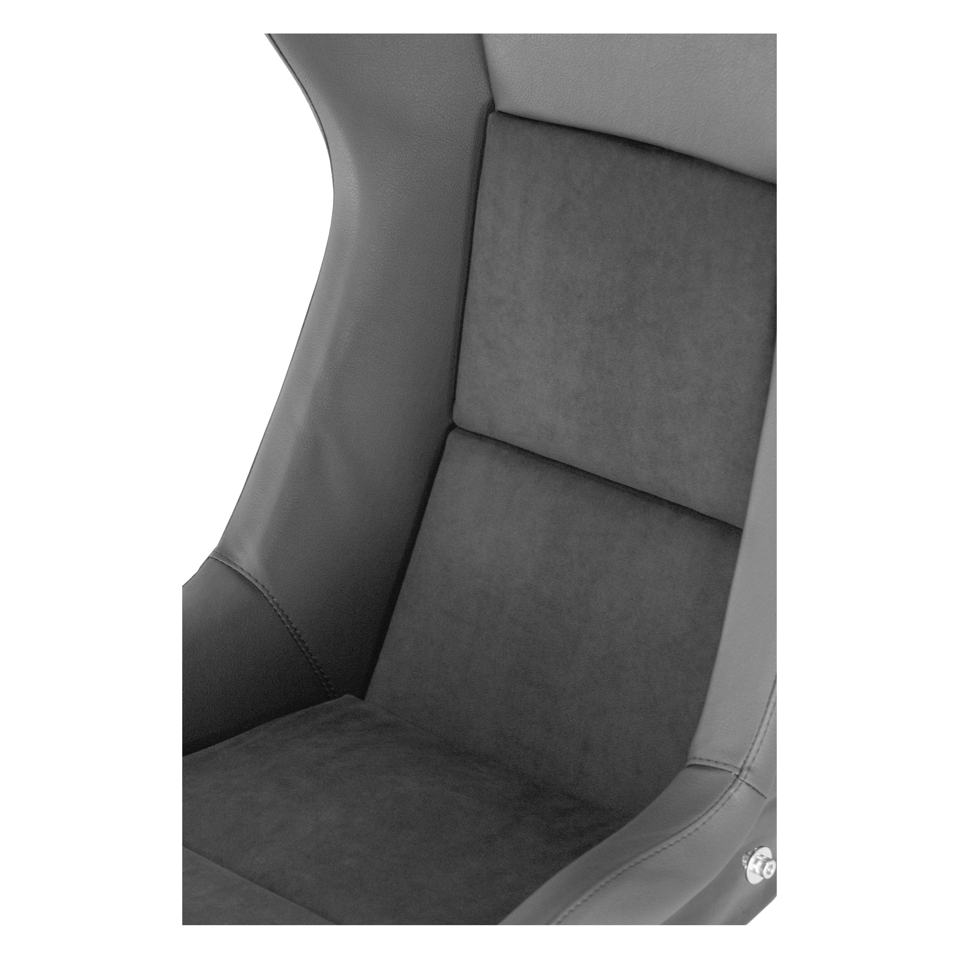 Cobra Speedster GRP-Black Vinyl Outer/Black Dinamica Black/Black Stitch & Cobra Logo / Horizontal Stitch lines