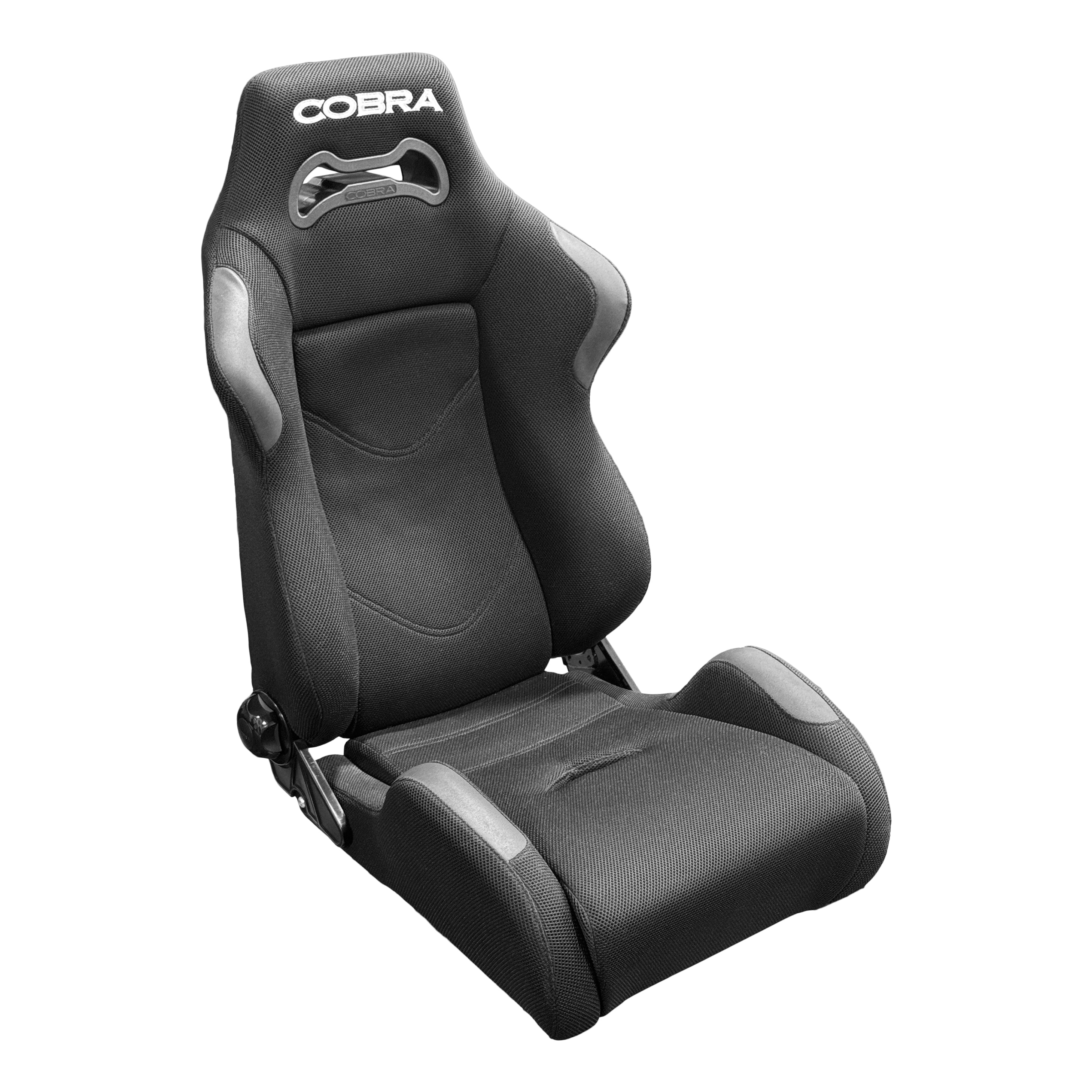 Cobra Daytona Reclining Seat- Black Spacer Fabric- integrated 6-point sub strap