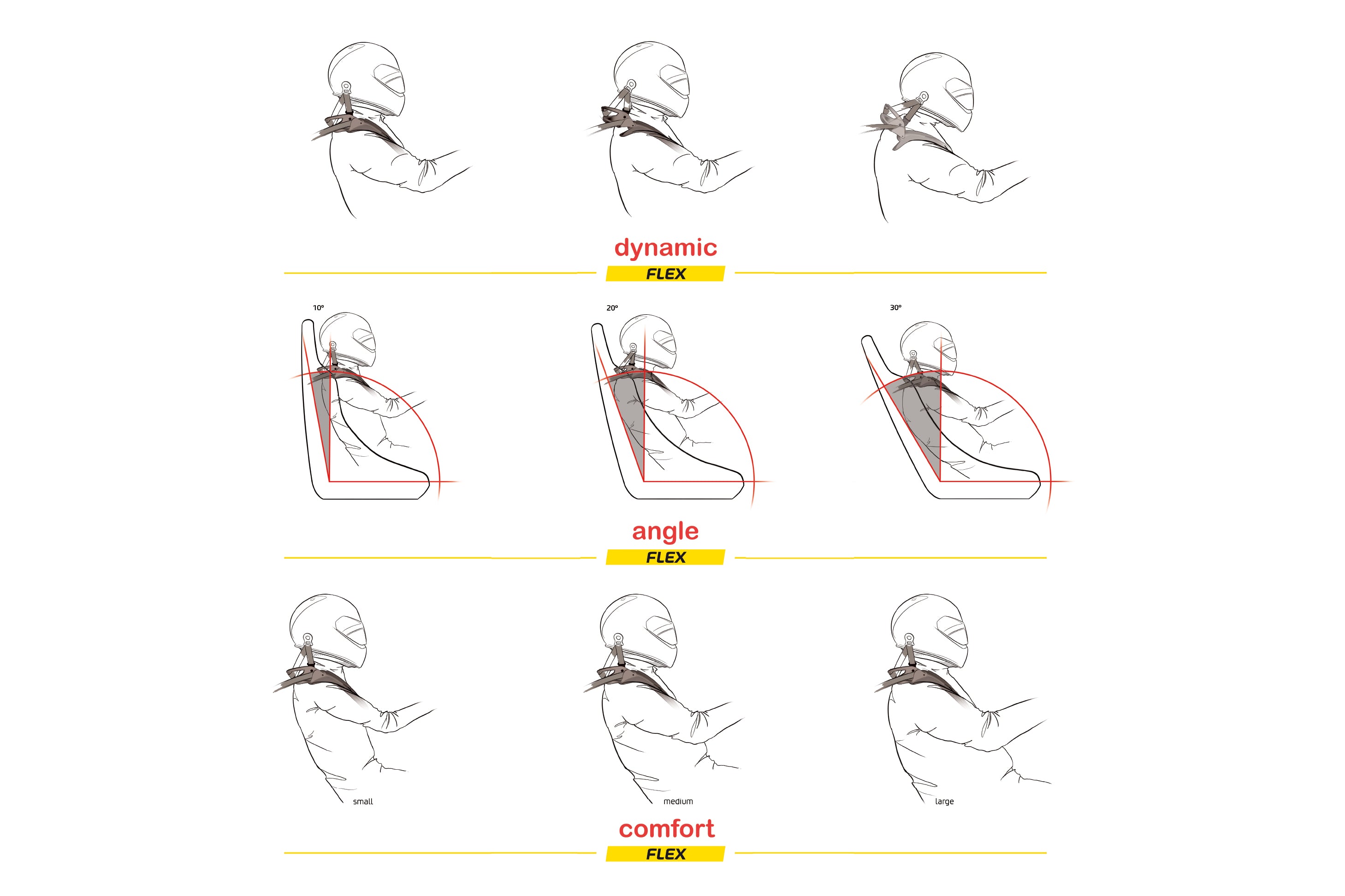 Schroth SHR Flex SFI 38.1 with Cutout for Collar Bone- Includes Helmet Posts