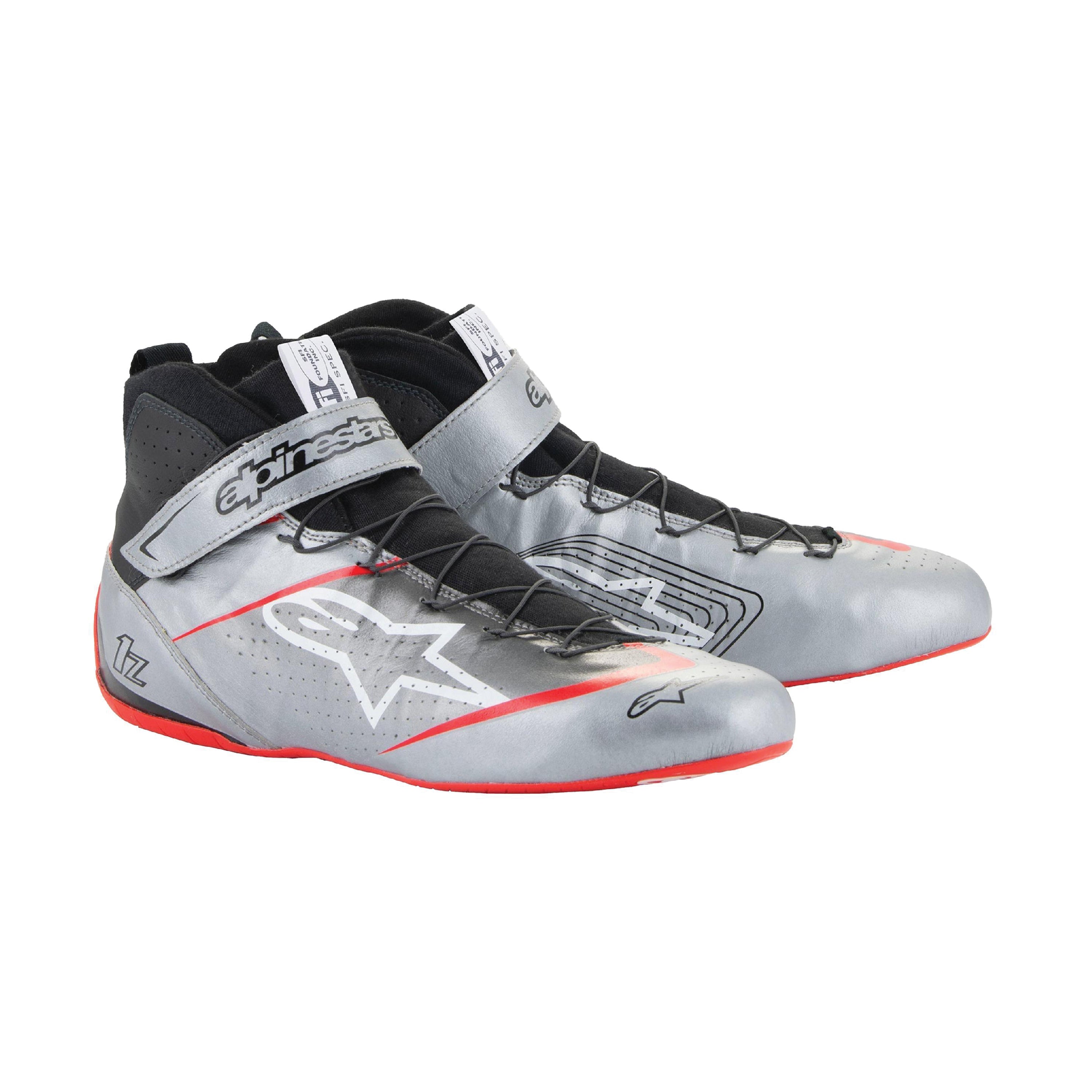 Dark Silver Black Red