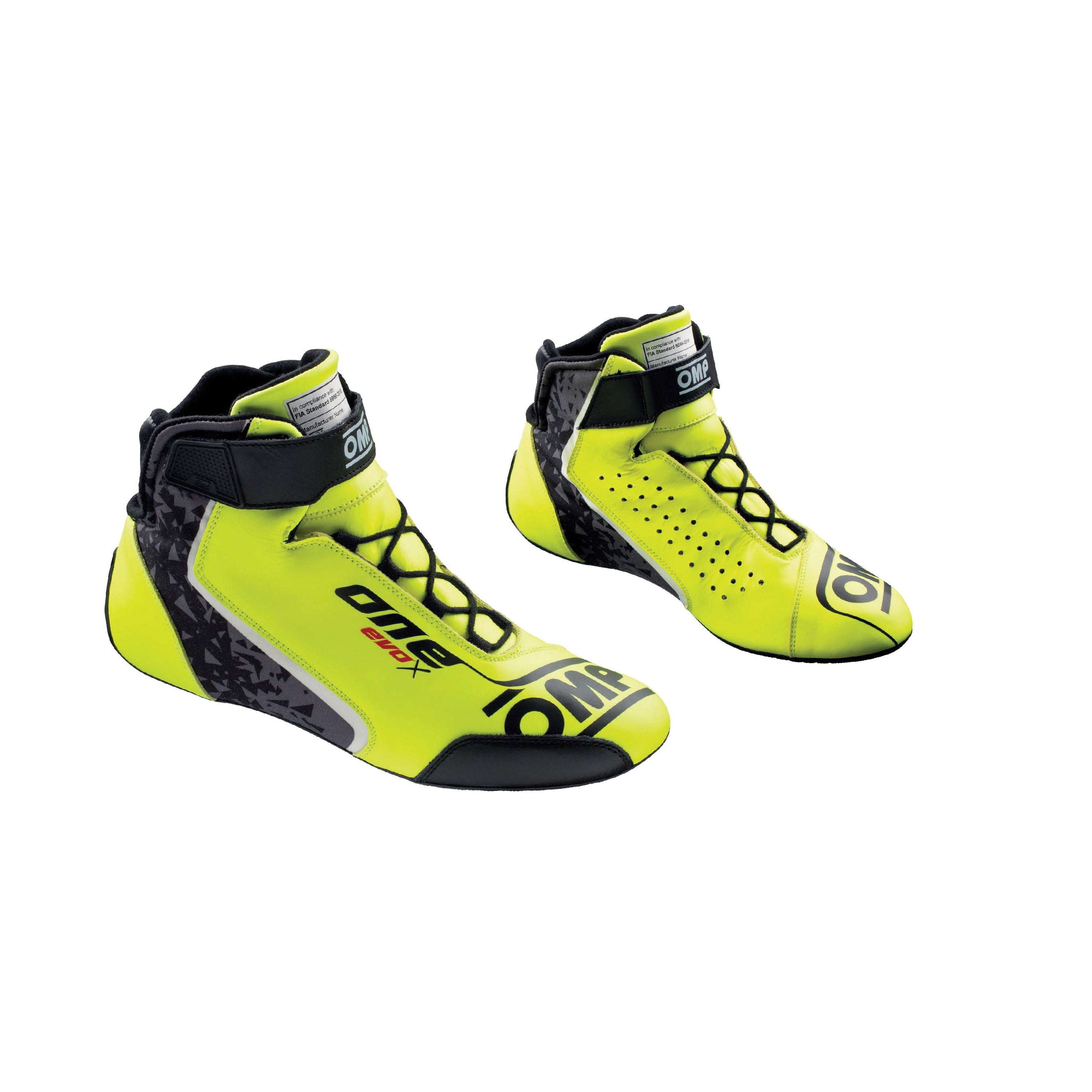 OMP One Evo X Shoes FIA 8856-2018