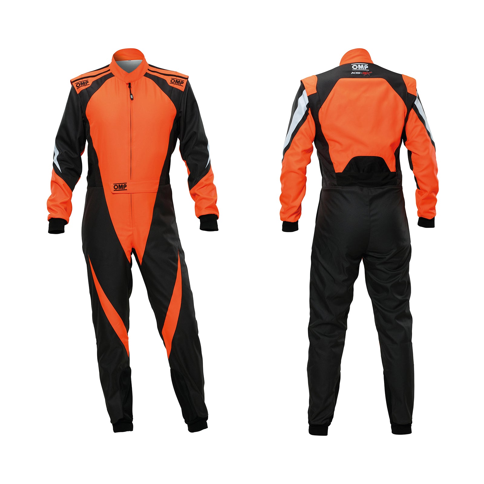 Black / Fluo Orange