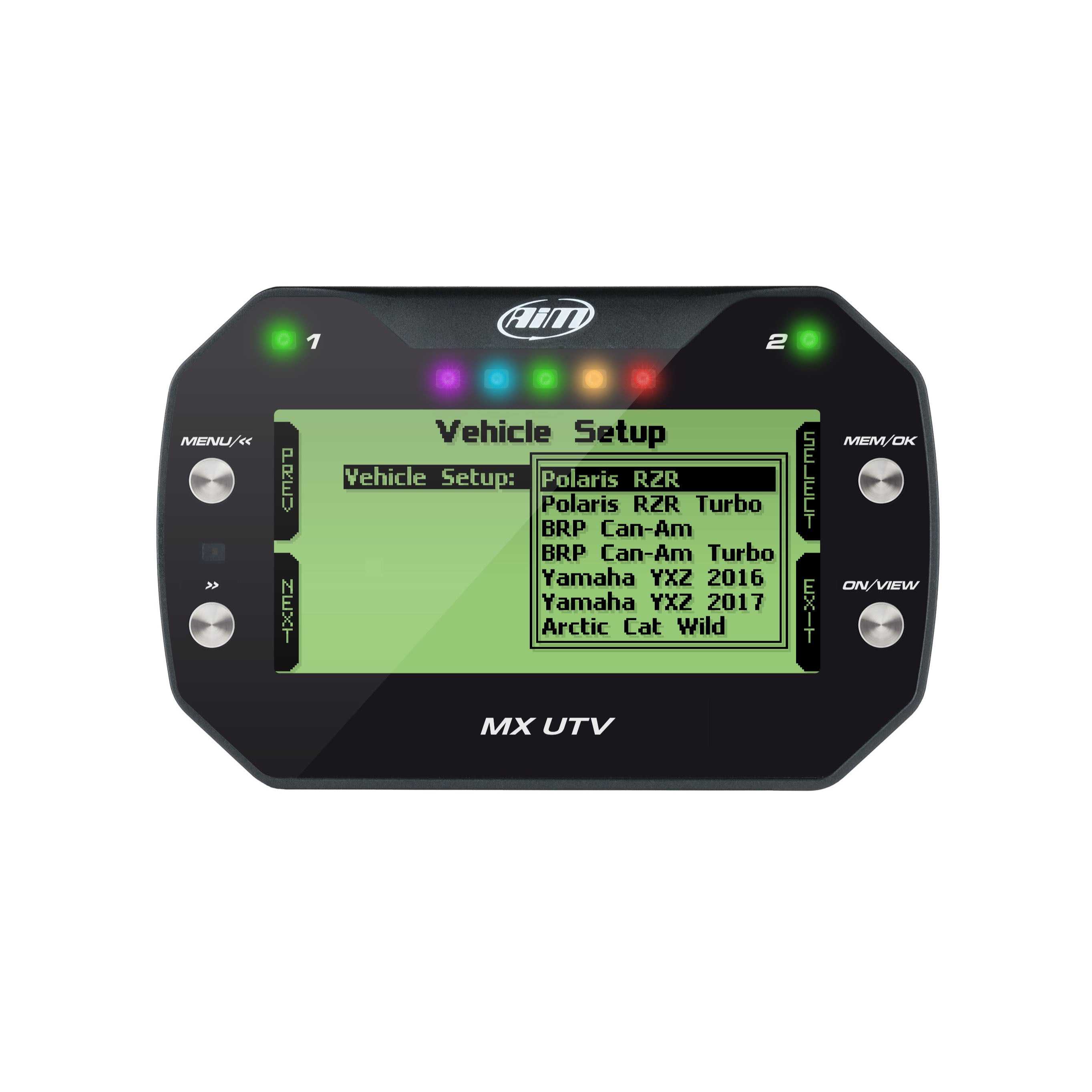 AIM MX UTV DASH