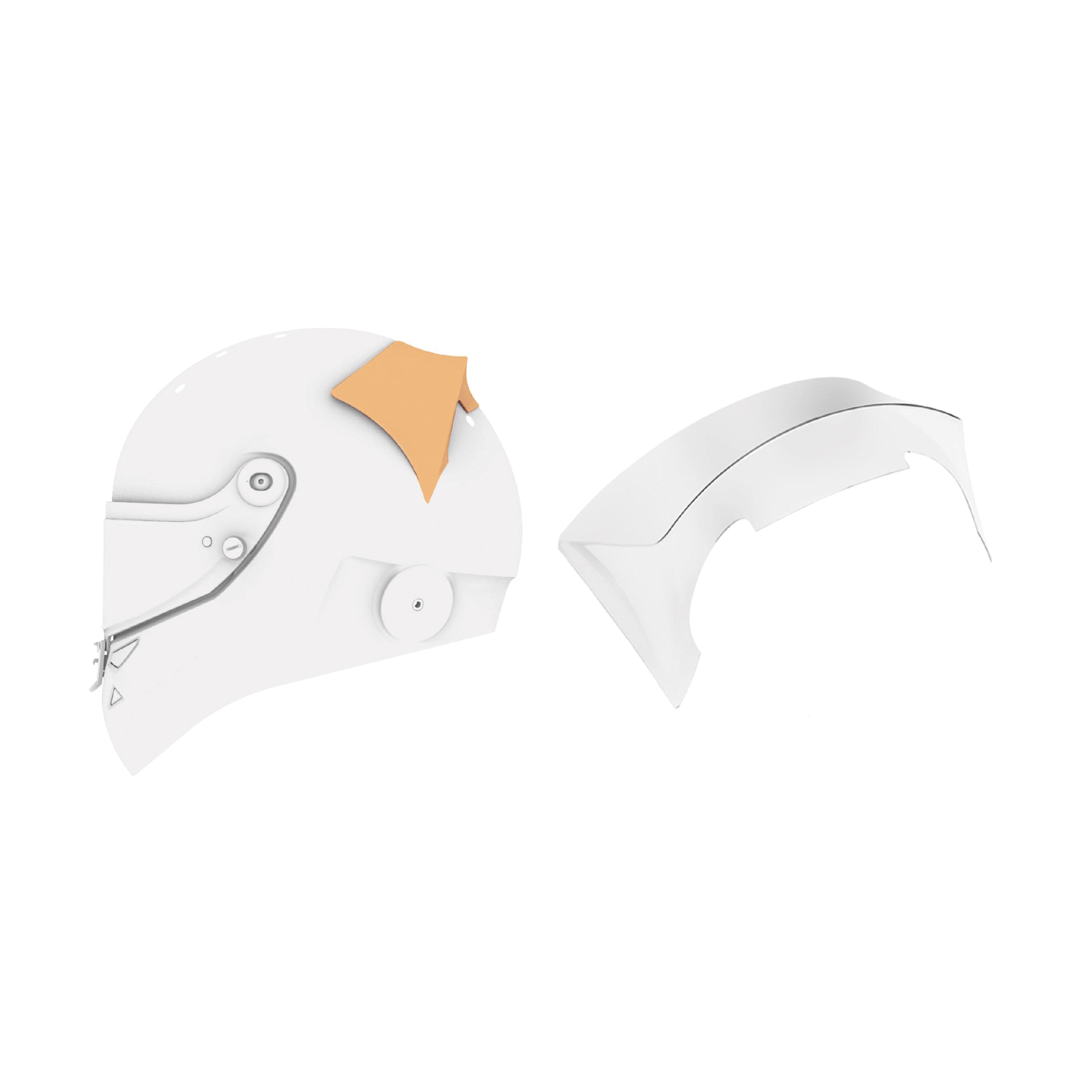 Schuberth SP1 Rear Spoiler