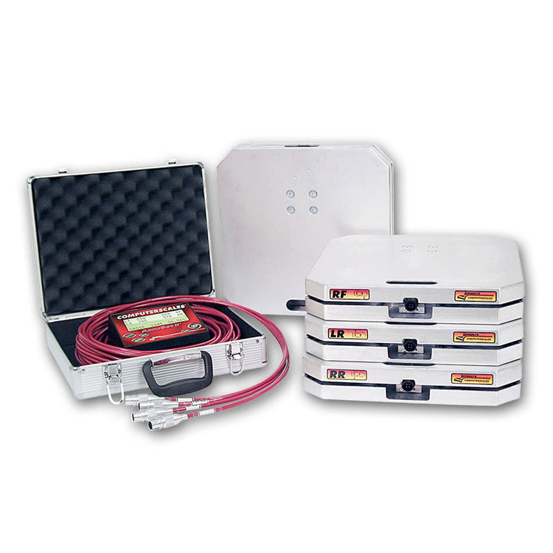 Longacre AccuSet II Computer Scales w/  Pads 15x15 1500lbs per pad