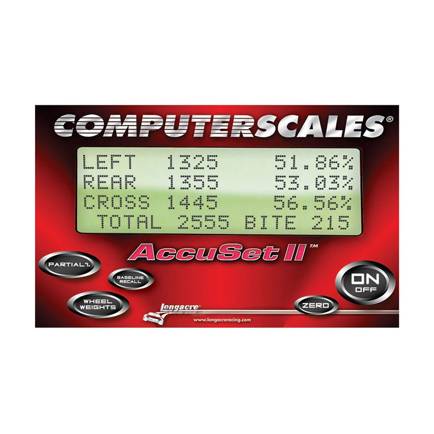 Longacre AccuSet II Computer Scales w/  Pads 15x15 1500lbs per pad