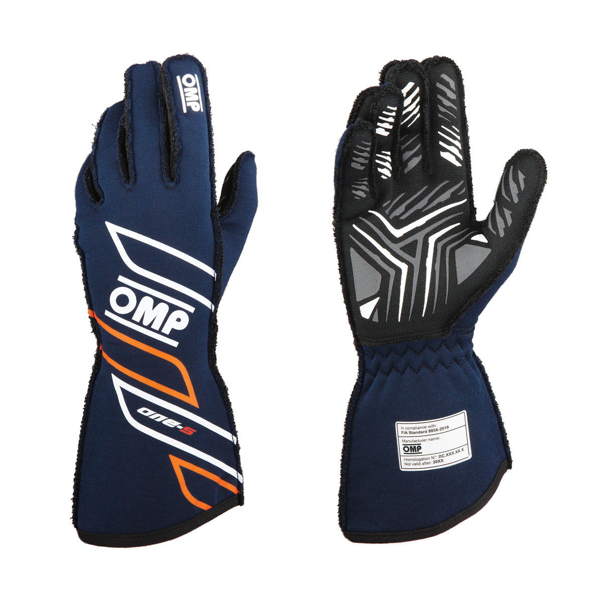 OMP One-S Glove my2025 External seams FIA 8856-2018